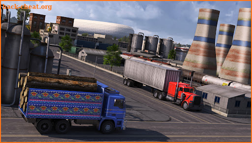 Industrial City New Euro Truck screenshot