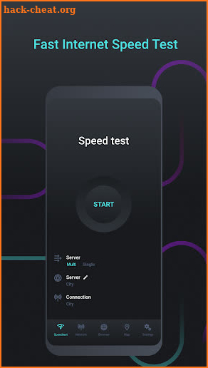 iNet Speedtest Service screenshot