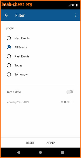 InEvent App screenshot