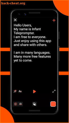 Infant Teleprompter - 2 in 1 screenshot