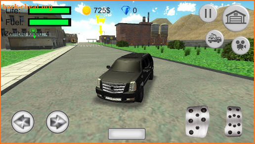 Infected city: Escalade driving screenshot