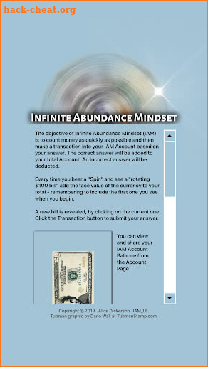 Infinite Abundance Mindset - Tubman Edition screenshot