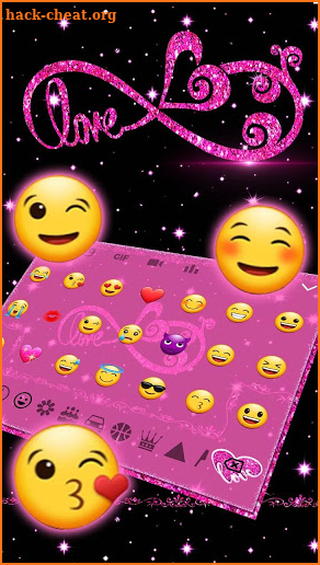 Infinite Love Keyboard screenshot