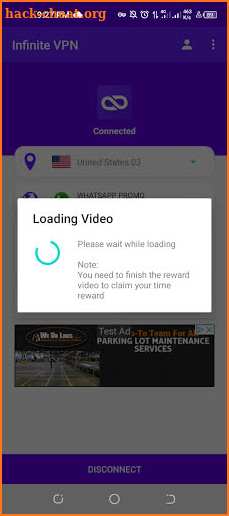 Infinite VPN screenshot