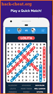 Infinite Word Search Puzzles screenshot