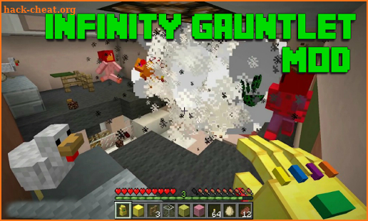 Infinity Gauntlet Mod for MCPE screenshot