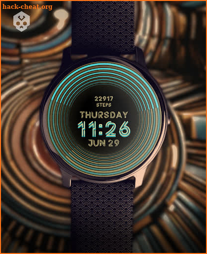 Infinity Parallax Watch Face screenshot