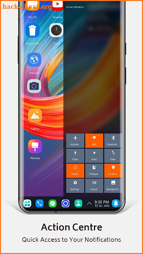 Infinix Zero Theme for Computer Launcher screenshot