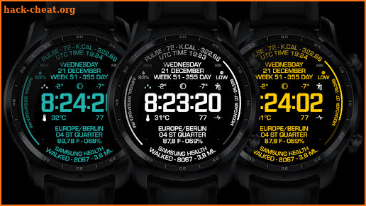 INFO MOD ONE Watch Face screenshot