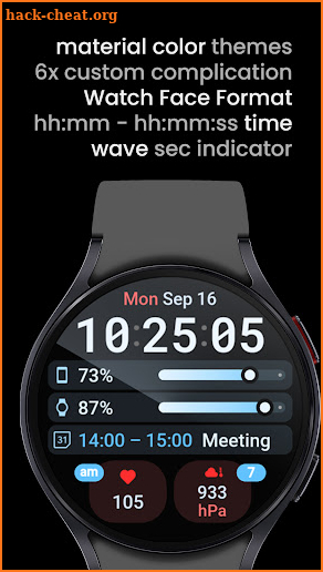 InfoHub Watch Face screenshot