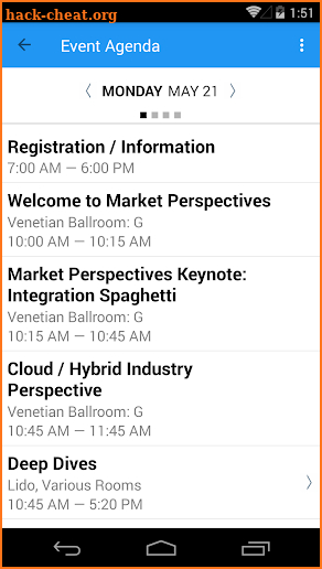 Informatica World 2018 screenshot