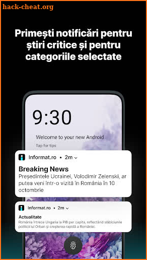 Informat.ro: your daily news screenshot