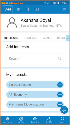 Infosys Wingspan screenshot