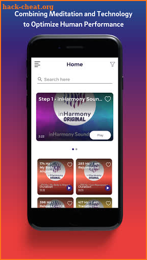inHarmony: Music Meditations screenshot