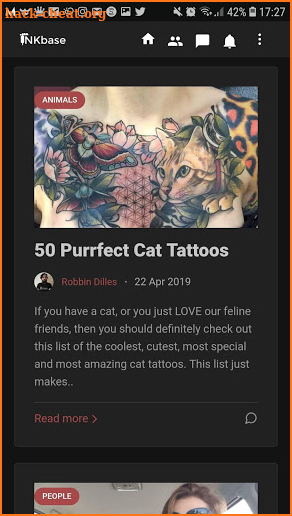 INKbase - The Tattoo Social Network screenshot