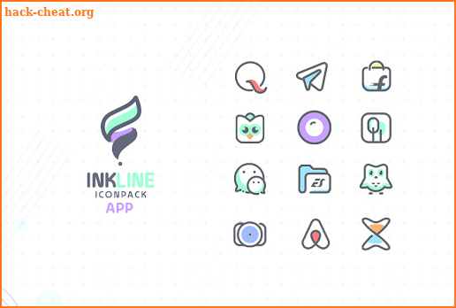 InkLine IconPack screenshot