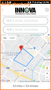 Innova Telematics screenshot