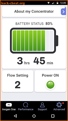 Inogen Portable Oxygen screenshot