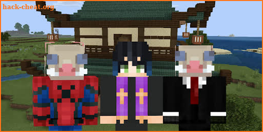 Inosuke Skin Minecraft screenshot