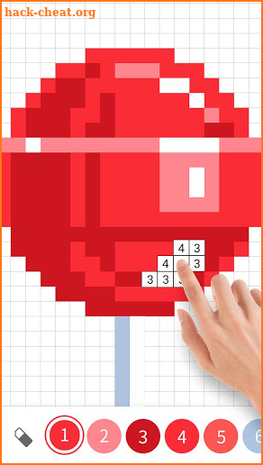 InPixel - Color by Number Pixel Art Coloring Book screenshot