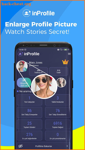 inProfile- Who Viewed My Profile Instagram Reports screenshot