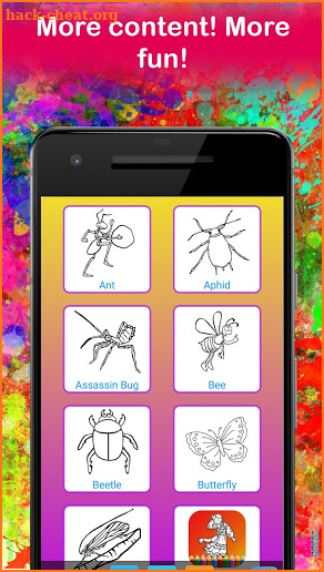 ﻿Insect 🐜 Coloring Book screenshot