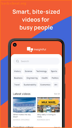 Insightful: Short Smart Videos screenshot
