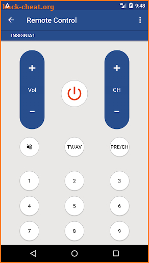 Insignia TV Remote screenshot