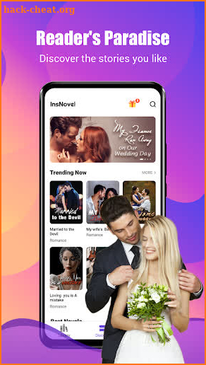 InsNovel - Romance, Marriage, CEO Stories & Books screenshot