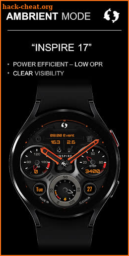 Inspire 17 - Analog Watch Face screenshot