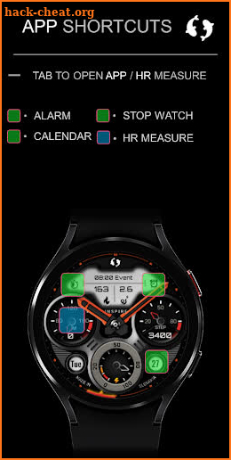 Inspire 17 - Analog Watch Face screenshot