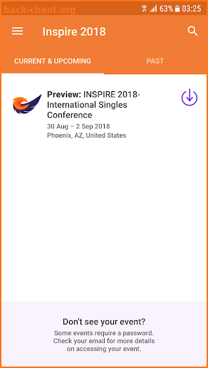 INSPIRE, Phoenix 2018 screenshot