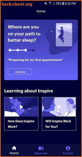 Inspire Sleep screenshot