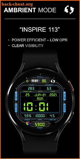 Inspire13 - Digital Watch Face screenshot