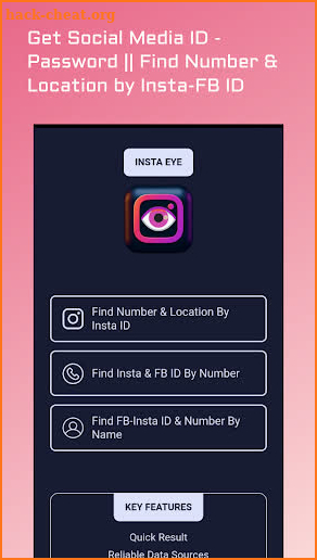 Insta Eye -Find Social Account screenshot