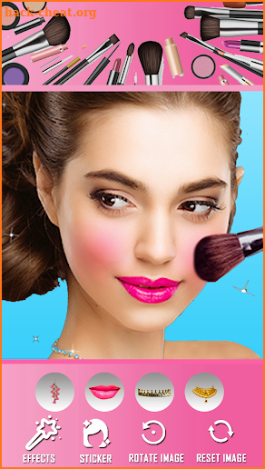 Insta Makeup, Face Beauty Photo Editor App screenshot