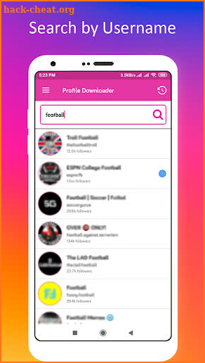 Insta Profile Picture Downloader for Instagram screenshot