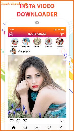 Insta saver - Downloader for instagram,story saver screenshot