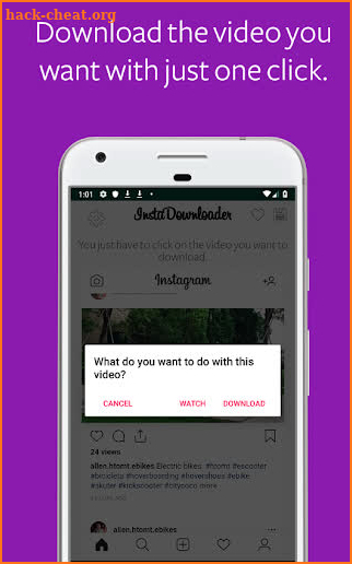 InstaDownloader | Download Instagram videos screenshot