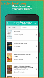 Instafreebie - Free books on your device screenshot