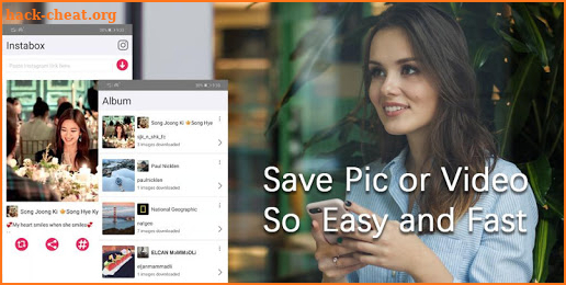 Instagram downloader,Repost for Instagram-InstaBox screenshot