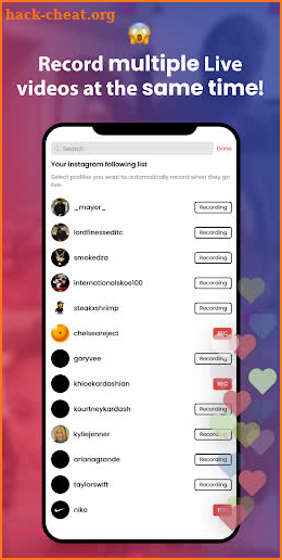 Instagram Video Recorder Downloader - IGLiveRec screenshot