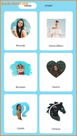 Instamask -Photomask - Photo Frame & Insta Stories screenshot