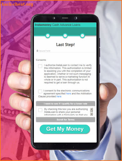 Instamoney Payday Advance Loan App screenshot