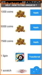 Instant coins - 8 ball pool rewards :Přõ screenshot