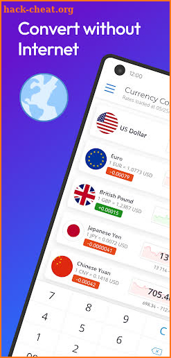 Instant Currency Converter screenshot