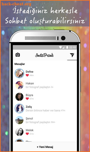 InstaPrank - Fake Messages screenshot