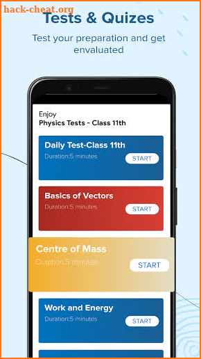 InstaPreps: The Confidence App 4-12th NEET IIT JEE screenshot