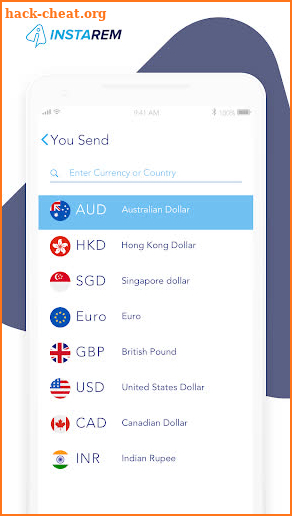 InstaReM – Send Money Overseas screenshot