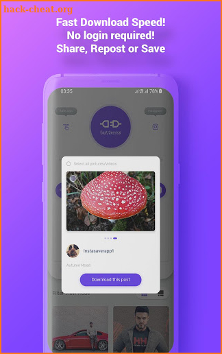 InstaSaver - Photo & Video Download for Instagram screenshot